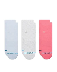 Stance Icon Quarter Socks, Pack of 3