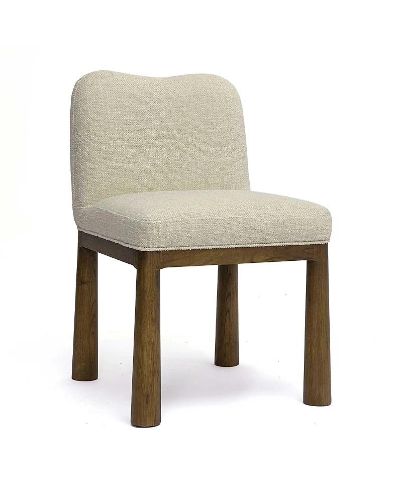Tov Furniture Tiara Performance Basketweave Fabric Dining Chair