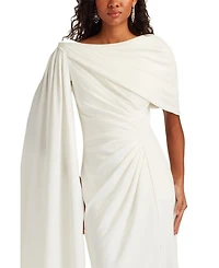 Acadia Shawl Draped Gown