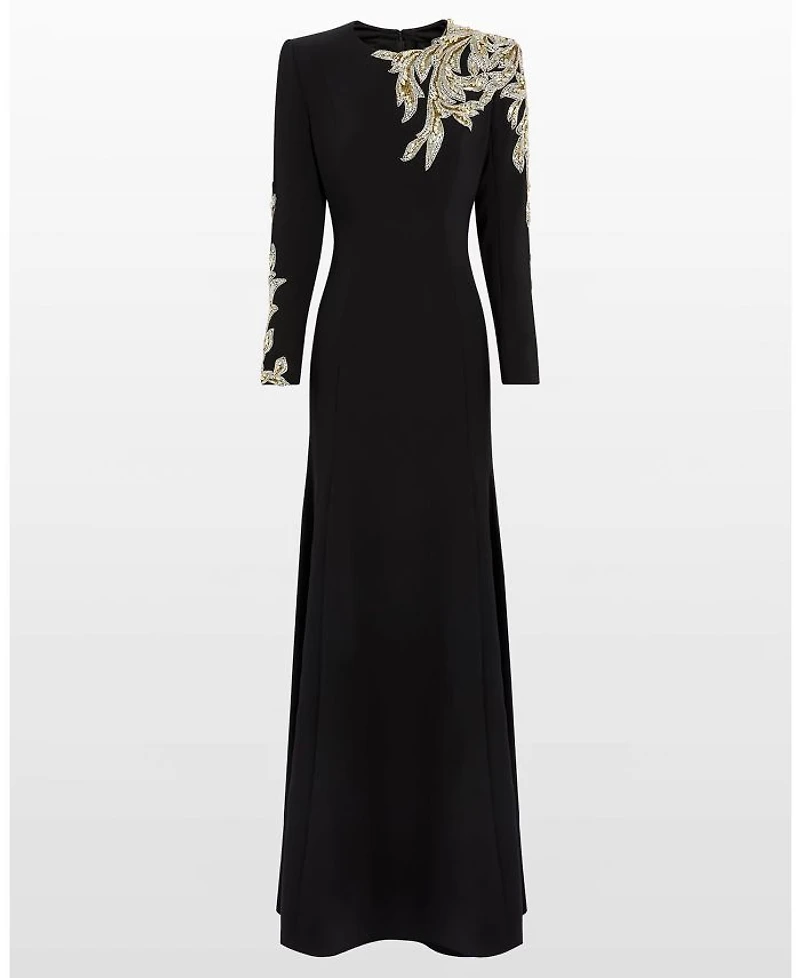 Honor Sequin-Embellished Maxi Gown