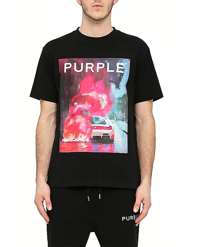 Purple Brand Jersey Graphic Tee