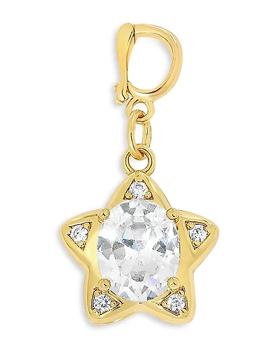 Jackie Mack Designs Cubic Zirconia Lucky Star Charm