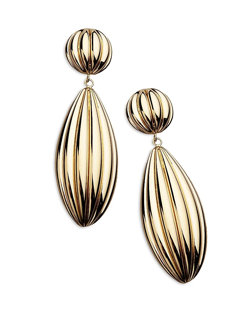 Jennifer Zeuner Lucinda Textured Drop Earrings
