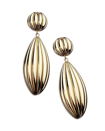 Jennifer Zeuner Lucinda Textured Drop Earrings