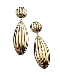 Jennifer Zeuner Lucinda Textured Drop Earrings
