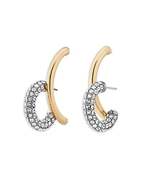 Demarson Marisa Pave Double Row Earrings