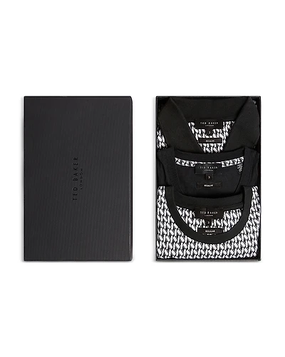 Ted Baker Sangs Geometric Jersey Top Gift Set, 3 Pack