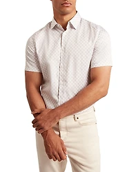 Ted Baker Sefsho Printed Short Sleeve Shirt