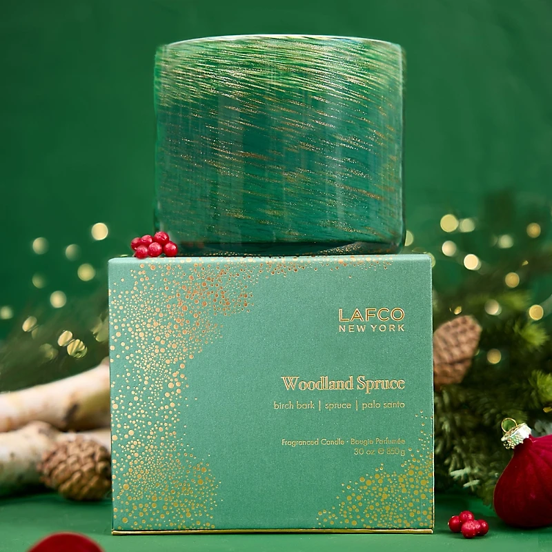 Lafco Woodland Spruce 3-Wick Candle, 30 oz.