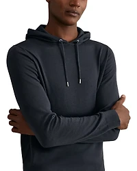 Reiss Holland Long Sleeved Merino Wool Hoodie