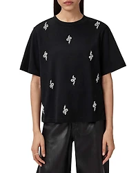 Allsaints Rhea Lisa Embellished Tee