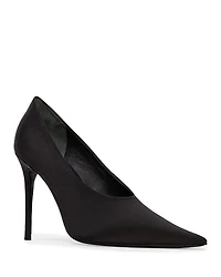 Black Suede Studio Women's Jona Pumps