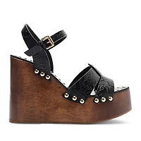 Farm Rio Women's Embossed Wedge Sandals