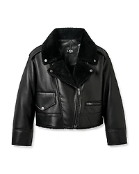 Ugg Finn Luxe Fluff Moto Jacket