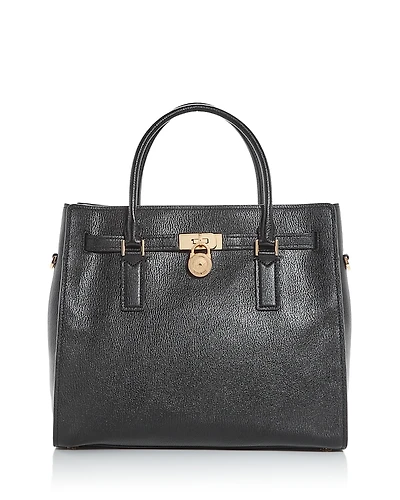 Michael Kors Hamilton Moderne Large Leather Satchel