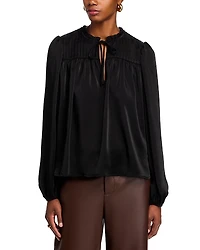 Wayf Anastasia Long Sleeve Blouse