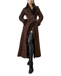 Nour Hammour Joni Shearling Coat