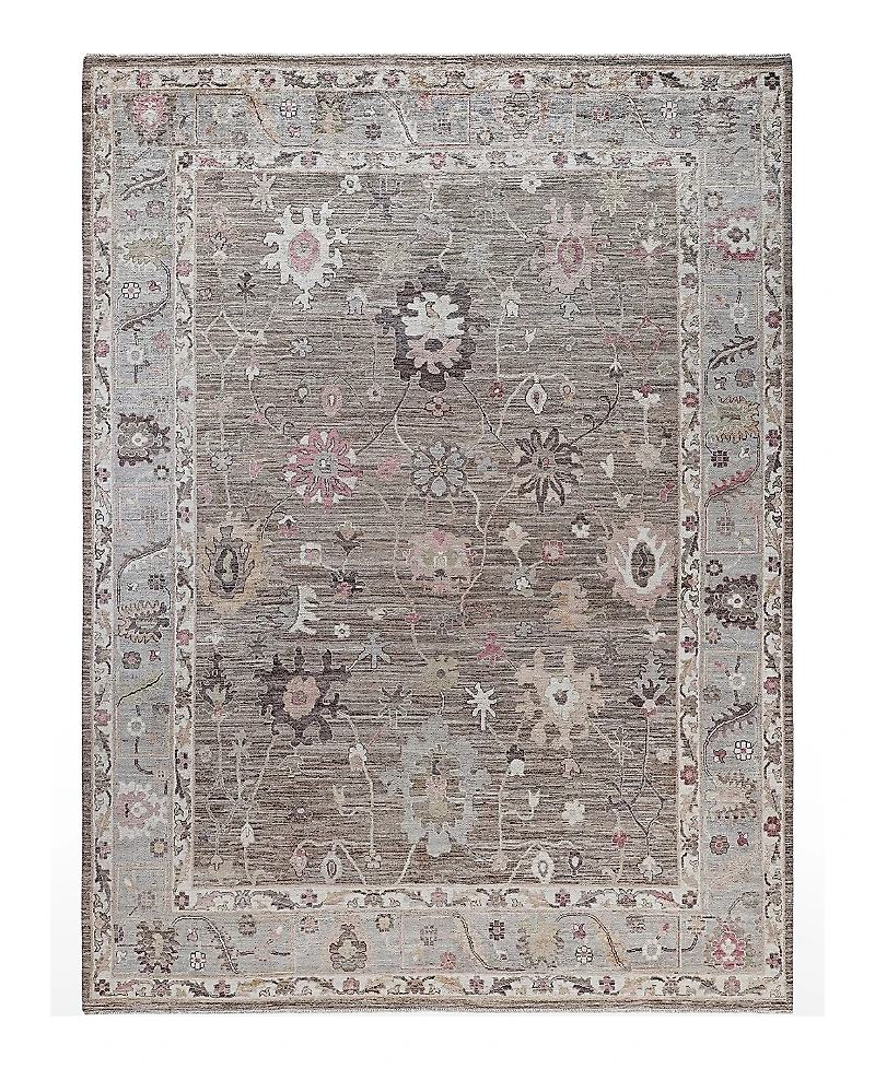 Bloomingdale's Colorful Oushak M0103-42 Area Rug, 9'2x12'3