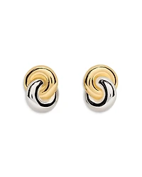 kate spade new york Interlock Polished Stud Earrings