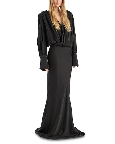 Rotate Blouson Gown