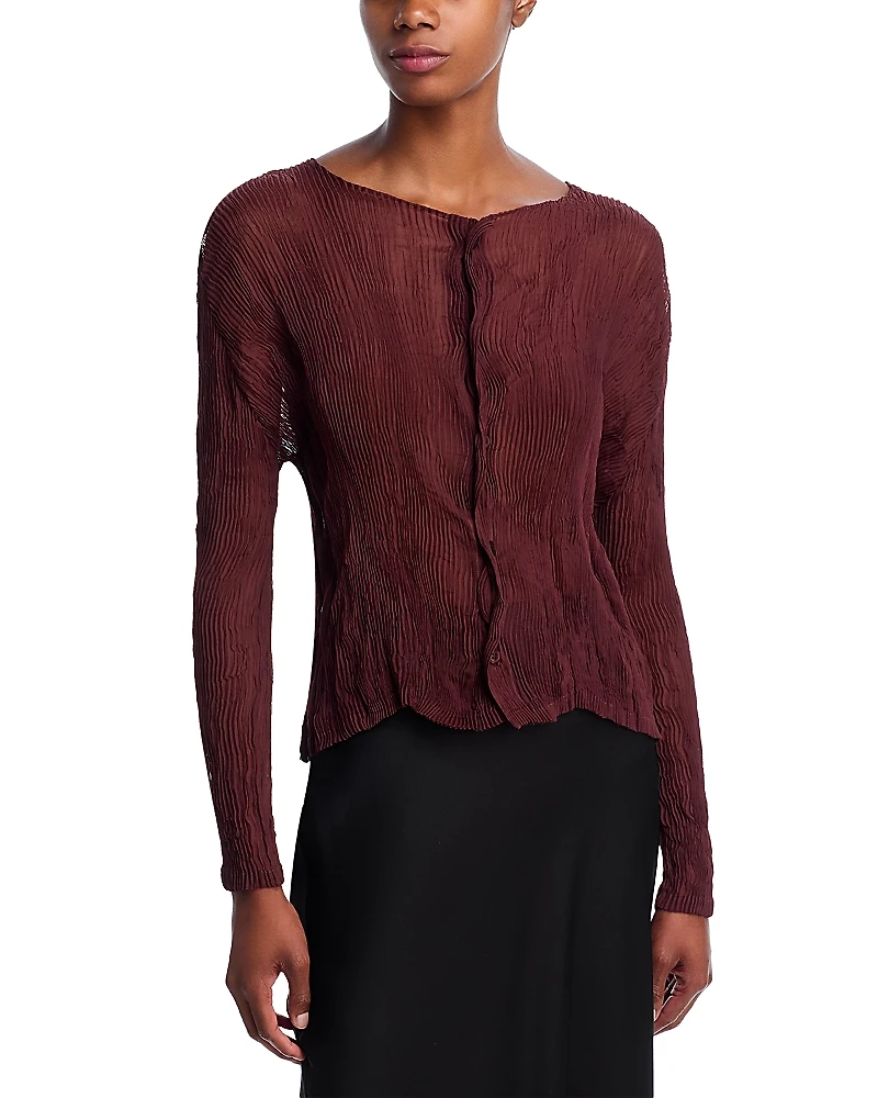 Issey Miyake Chiffon Twist 2 Top