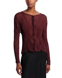 Issey Miyake Chiffon Twist 2 Top