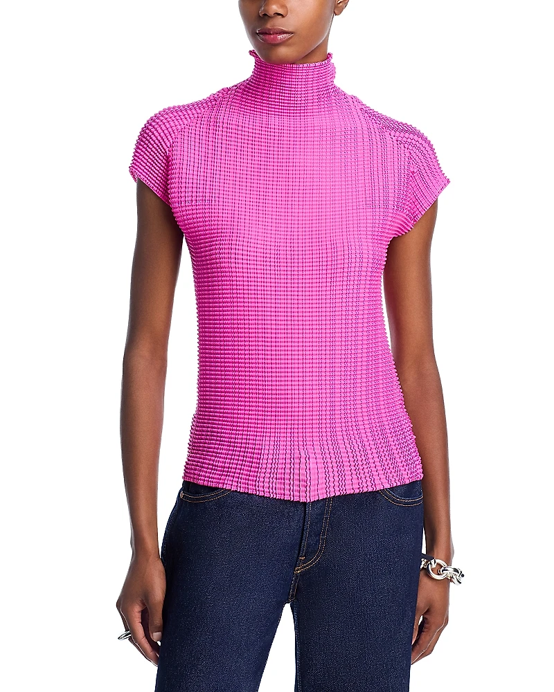 Issey Miyake Wooly Pleats Top
