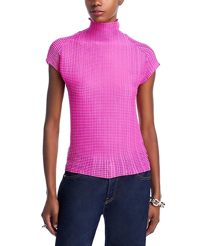 Issey Miyake Wooly Pleats Top