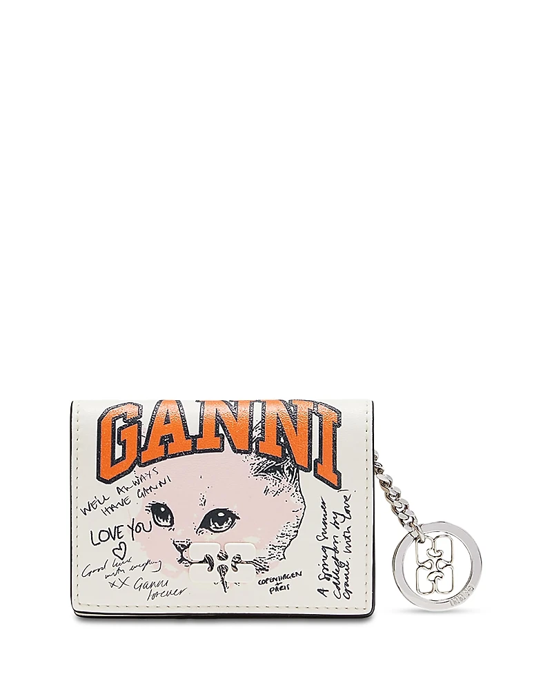 Ganni Kitty Card Holder