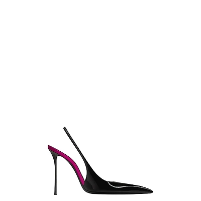 Saint Laurent Women's Amalia Slingback Pumps