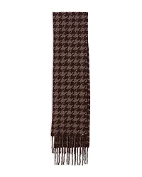 rag & bone Nora Houndstooth Alpaca Blend Scarf