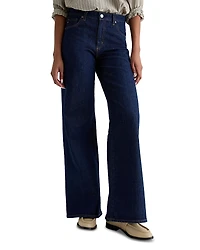 Ag Saige Mid Rise Wide Leg Jeans