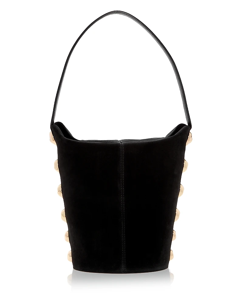 Simkhai Amaya Embellished Suede Bucket Bag