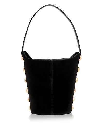 Simkhai Amaya Embellished Suede Bucket Bag