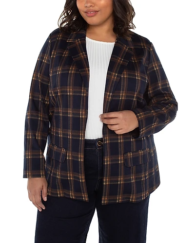 Liverpool Los Angeles Plus Boyfriend Blazer