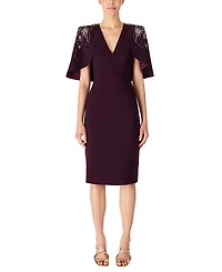 Jenny Packham Zeya Sequin Embellished Midi Dress