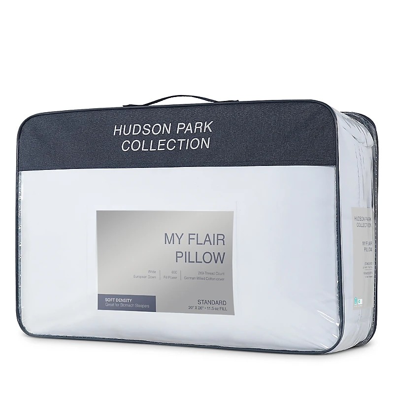 Hudson Park Collection My Flair Asthma & Allergy Friendly Down Standard Soft Pillow - Exclusive