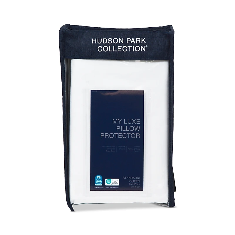 Hudson Park Collection My Luxe Standard/Queen Pillow Protector, Pair - Exclusive
