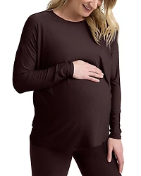 Beyond Yoga Feels Like Home Long Sleeve Maternity Top