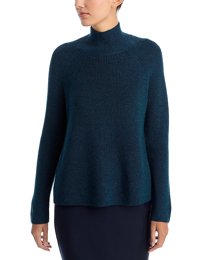Eileen Fisher Merino Wool Turtleneck Sweater