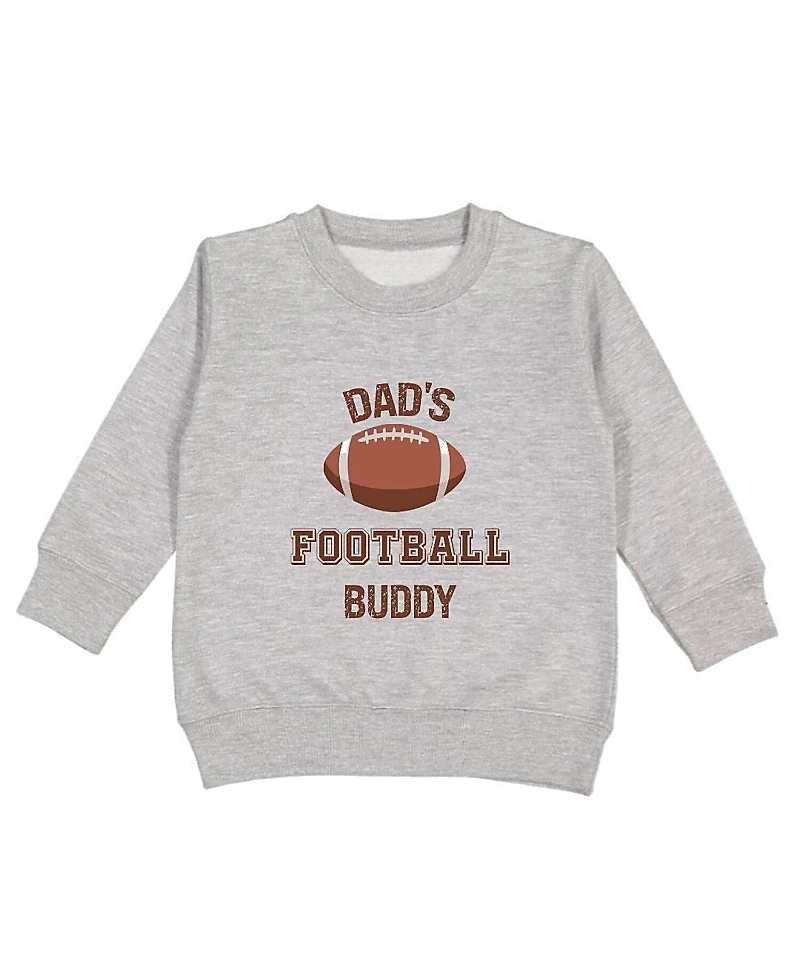 Sweet Wink Boy's Dad's Football Buddy Sweatshirt - Baby, Little Kid, Big Kid
