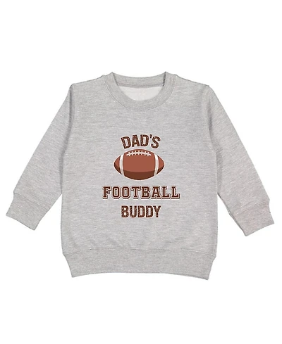 Sweet Wink Boy's Dad's Football Buddy Sweatshirt - Baby, Little Kid, Big Kid