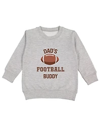 Sweet Wink Boy's Dad's Football Buddy Sweatshirt - Baby, Little Kid, Big Kid