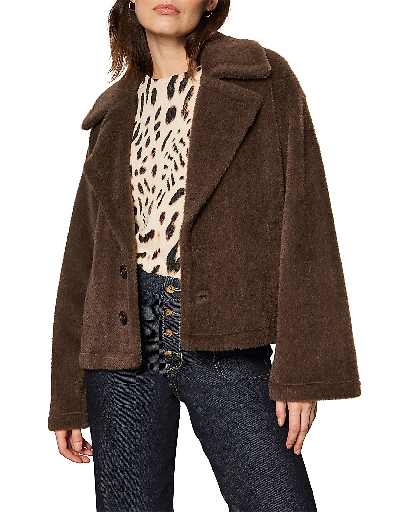 Sanctuary Colette Faux Fur Jacket