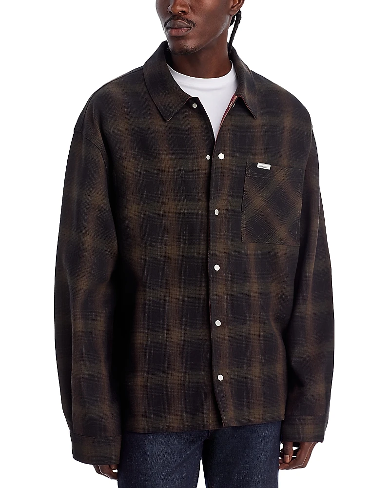 Represent Bonded Reversible Check Shirt