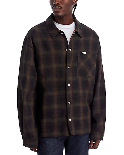 Represent Bonded Reversible Check Shirt