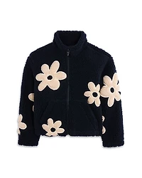 Blanknyc Girls' Flower Power Fleece Jacket - Big Kid