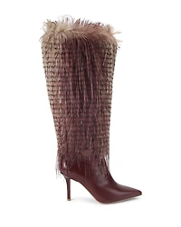 Kurt Geiger London Women's Faux Fur Kensington Boots