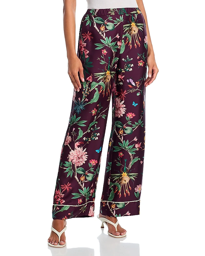 La Double J Silk Pajama Pants
