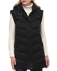 Bagatelle Long Hooded Puffer Vest